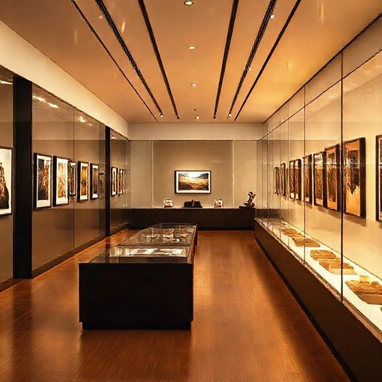 Floating islands with luminous flora